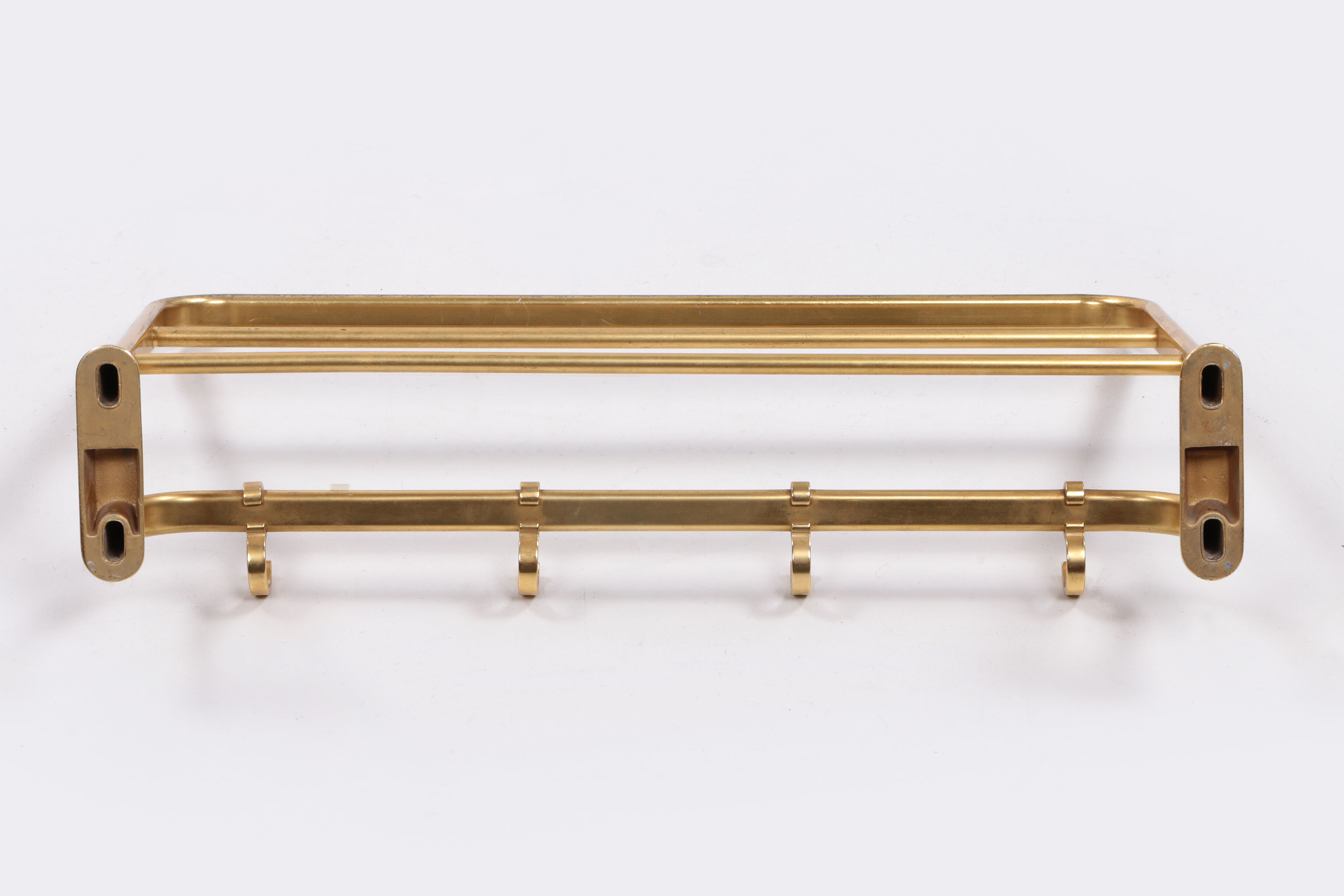 Vintage Hollywood Regency wall coat rack 1960s Germany