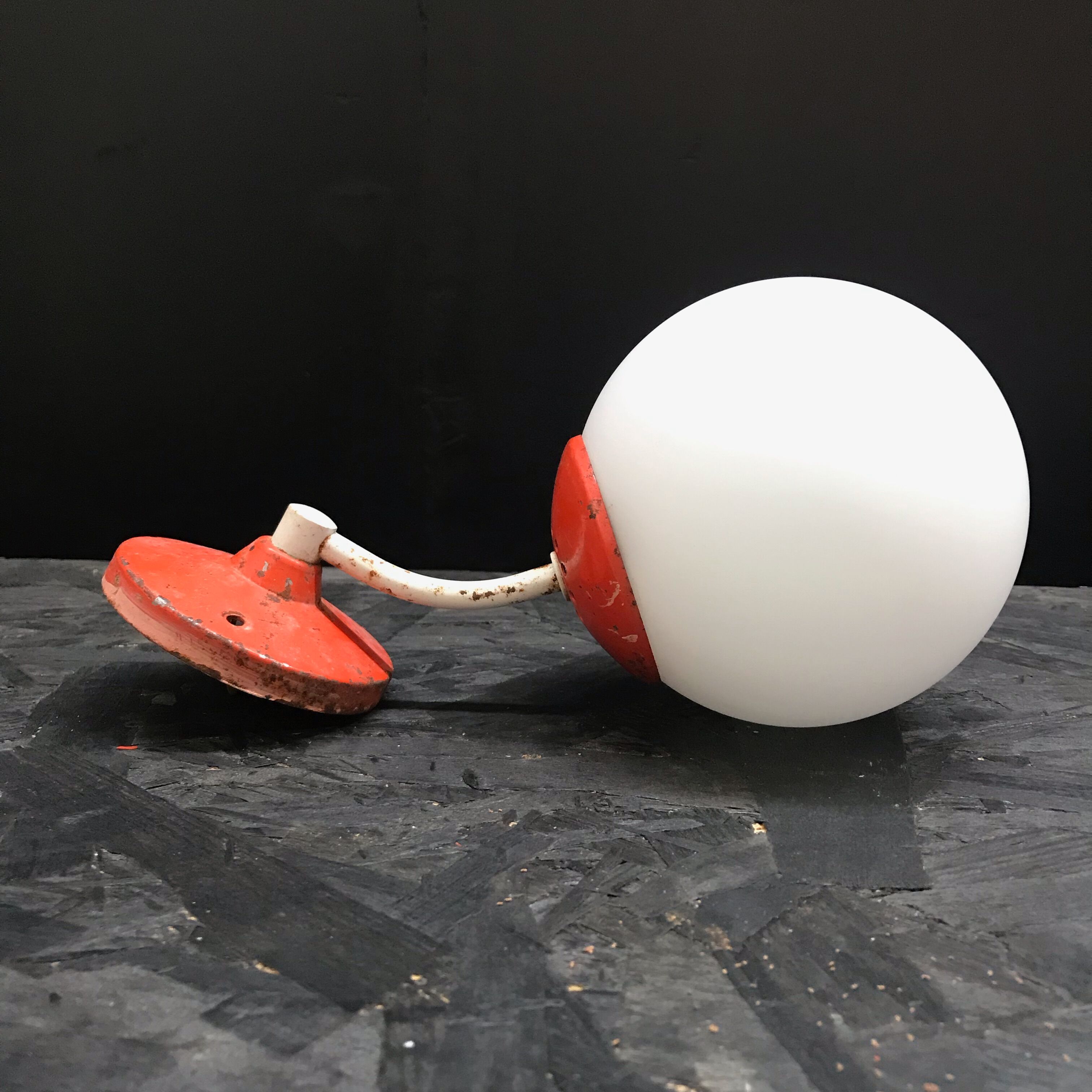 Vintage industrial wall lamps