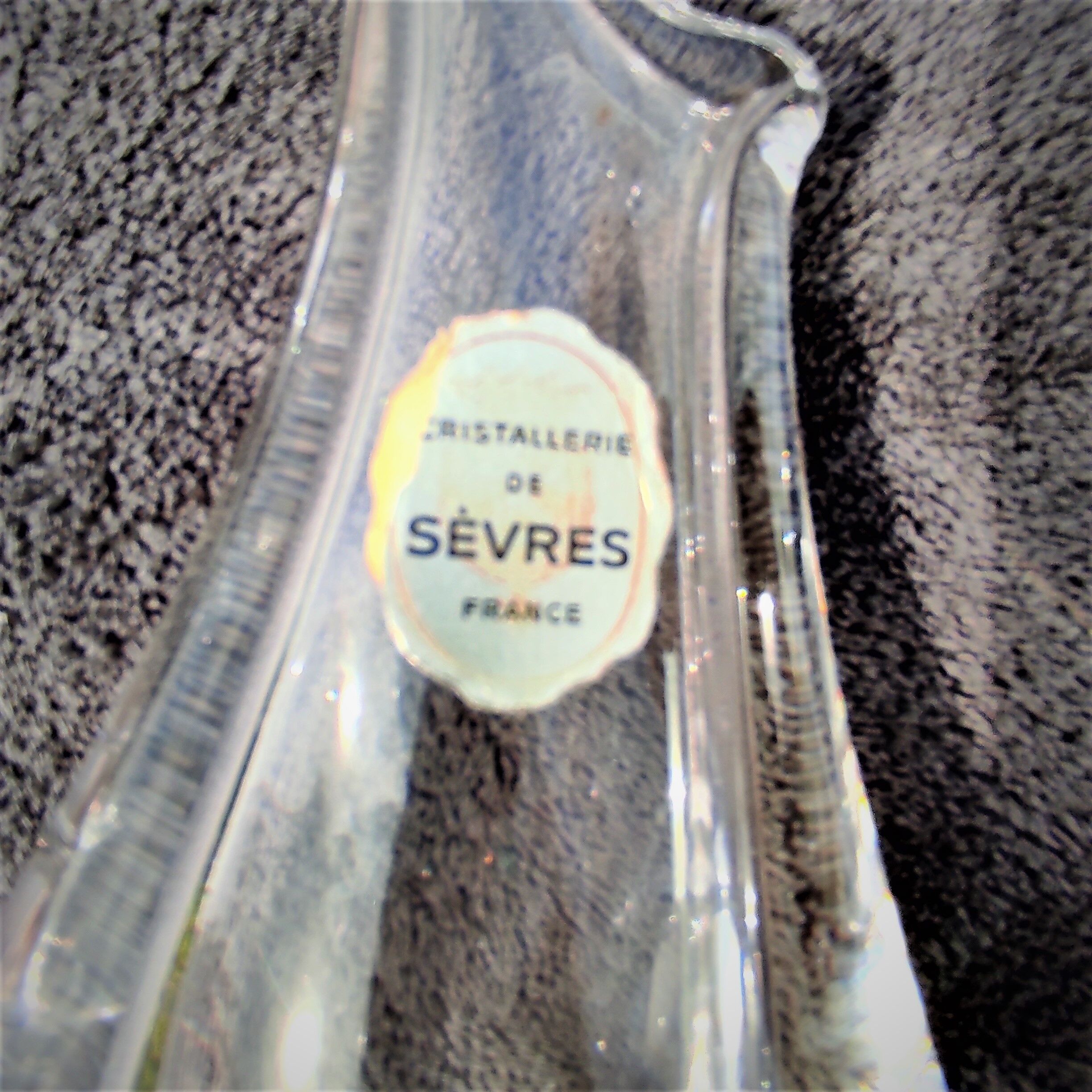Vase Cristal de Sèvres collection de 1970 Selency
