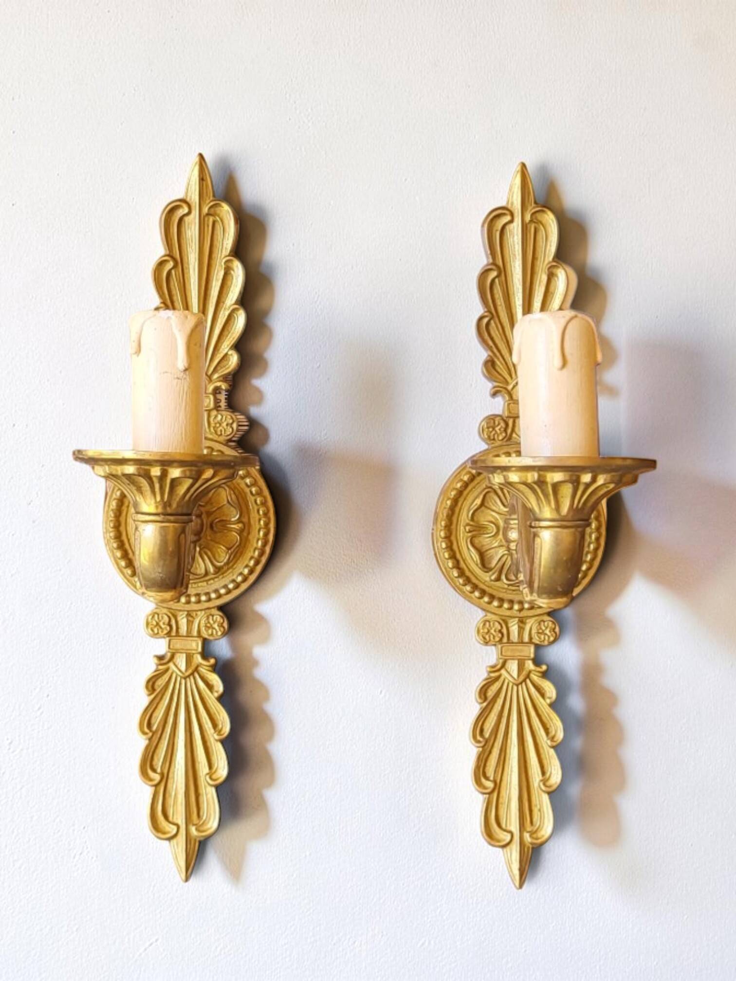 Louis XVI Style Wall Lights (*2)