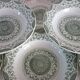 8 deep plates Fine Ware pottery