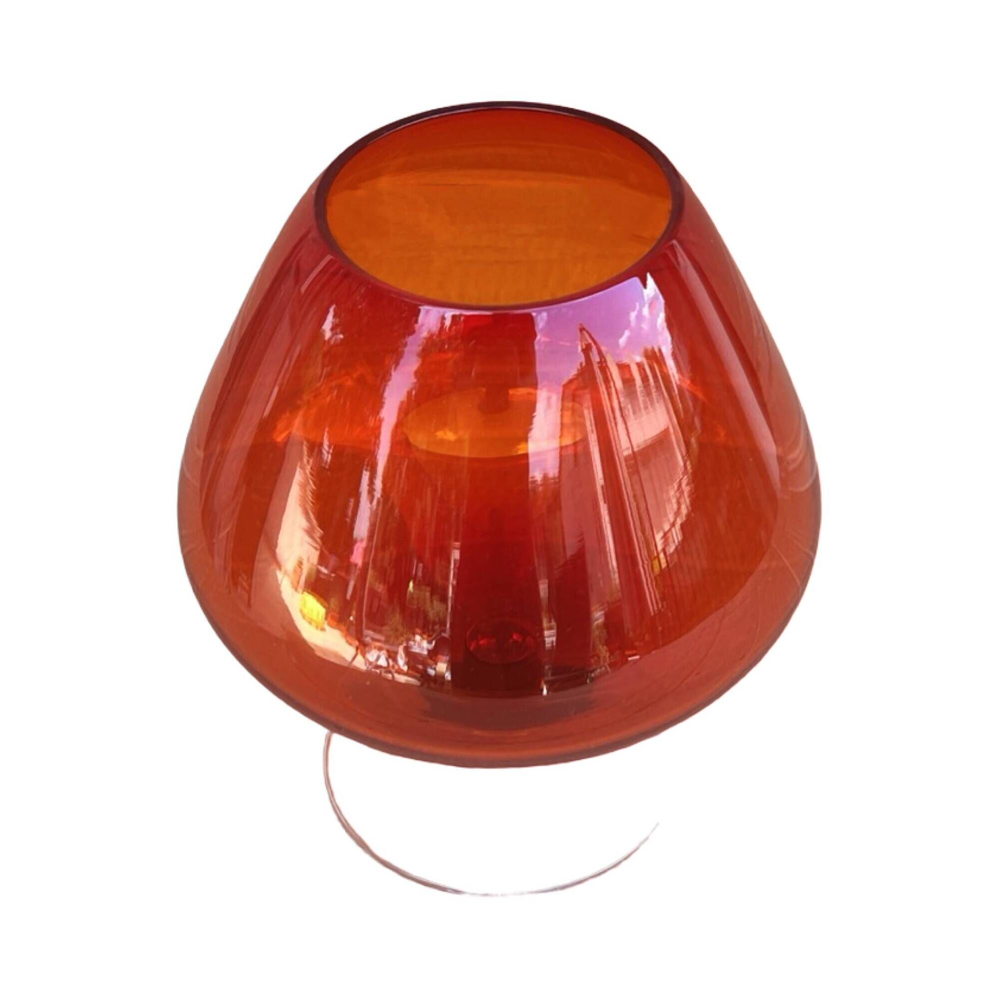 Large cup vase HSG Ząbkowice designed by Ludwik Fiedorowicz Poland 1970s