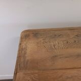 Double oak desk
