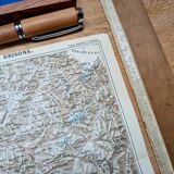 Printed in 1844, Grisons, Switzerland.