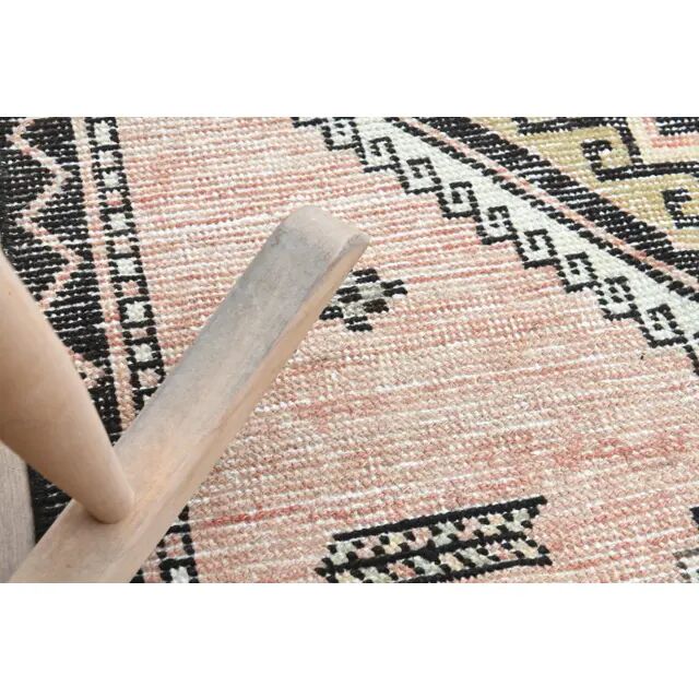 1970s Turkish Oushak Handmade Wool Cotton Orange Runner Rug 92x331