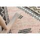 1970s Turkish Oushak Handmade Wool Cotton Orange Runner Rug 92x331