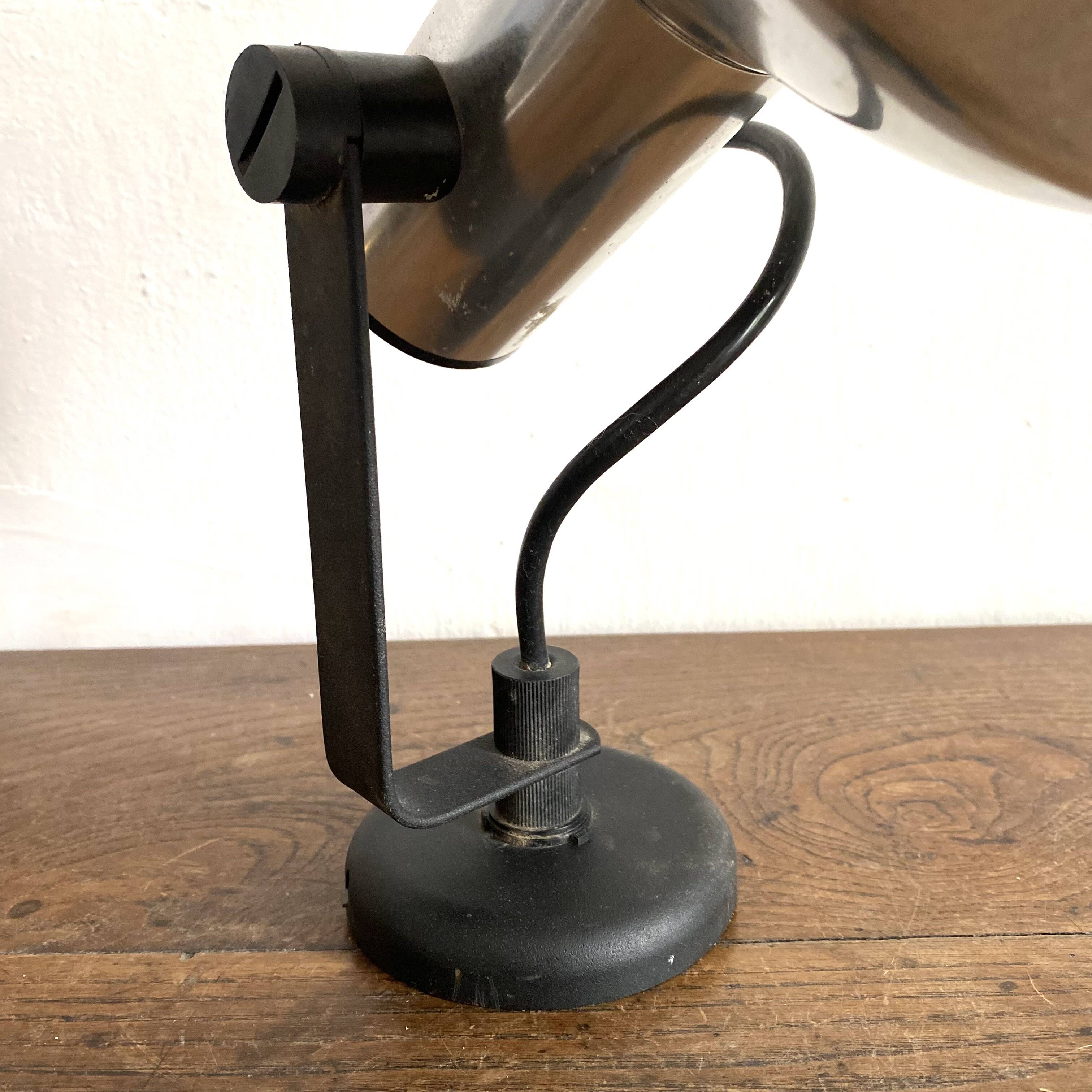 Vintage aluminum wall spot, 1970s