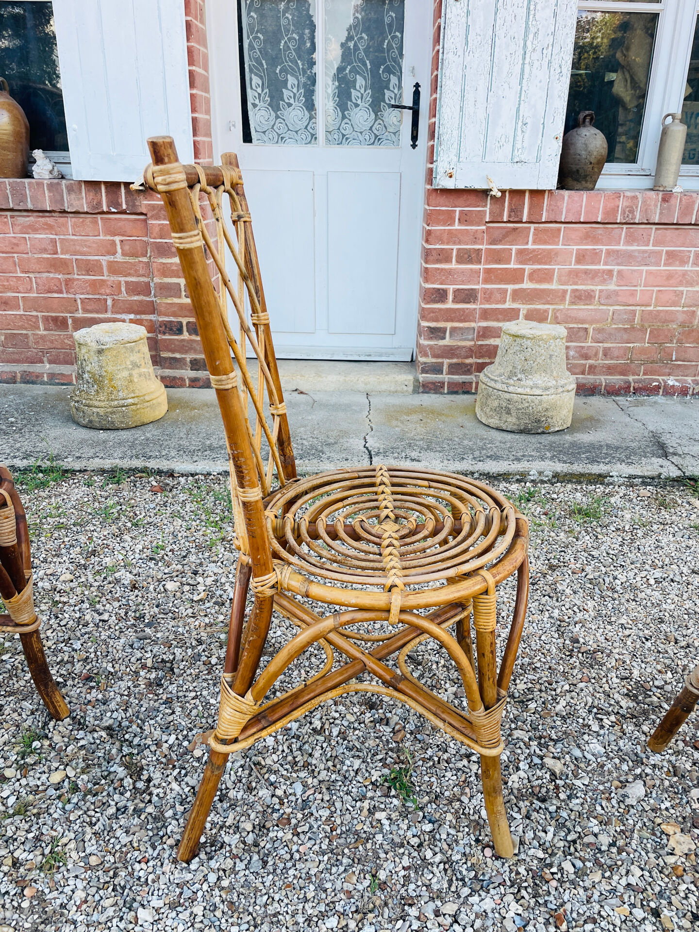 4 Louis Sognot chairs
