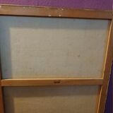 Painting a. favory "the magnolias" oil on canvas france 1960 impressionists post cubism