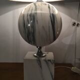 Marble barber lamp from the 70s
