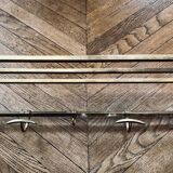 Late 19th century wall coat rack