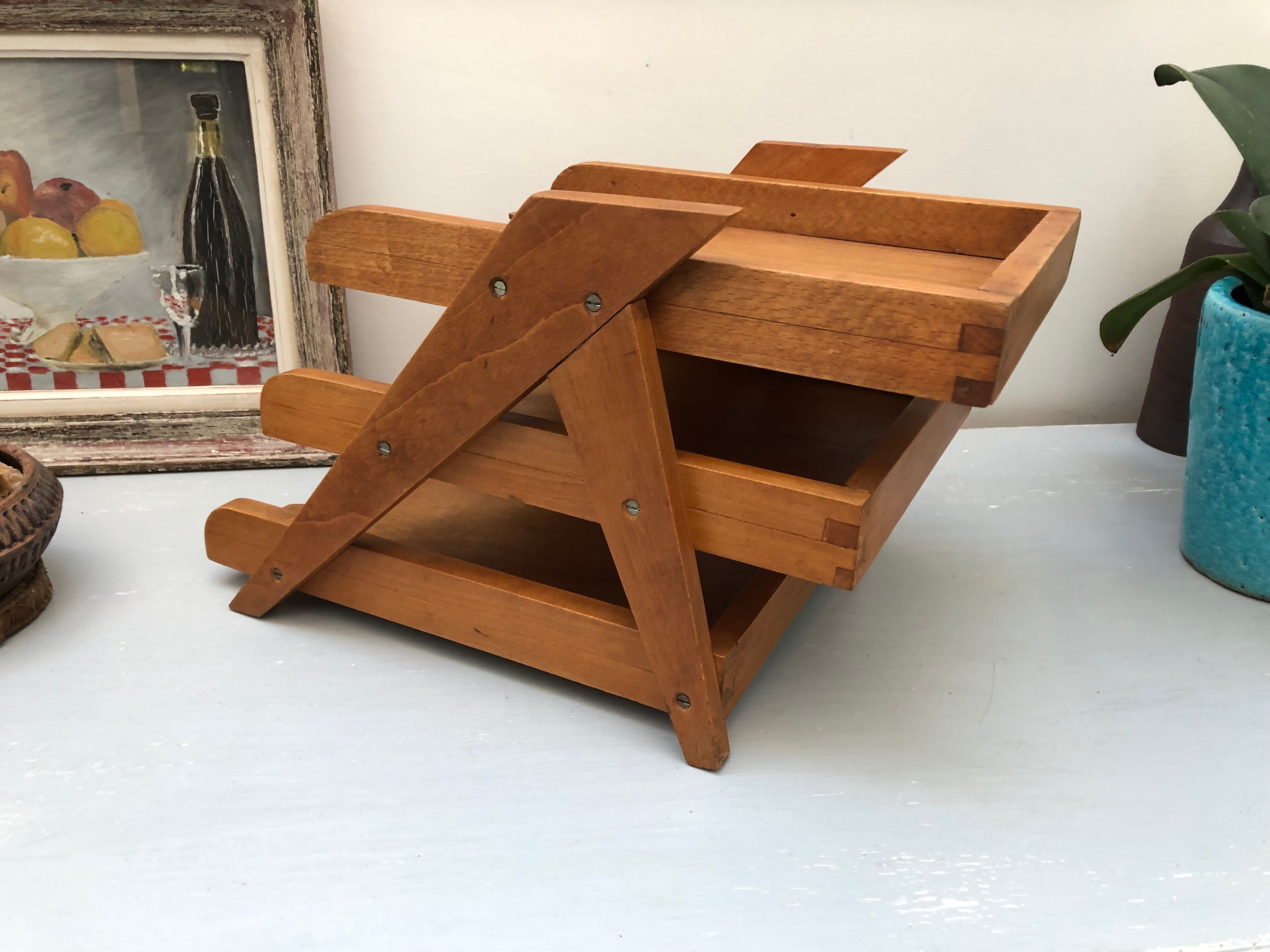 Old office sorter / document storage / letter holder / mail