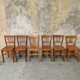 6 chaises bistrot Luterma