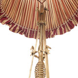 Lampadaire fer forgé, Merceris, 1950