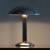 Restored art deco table lamp, by napako, new electrification, czech, 1930s