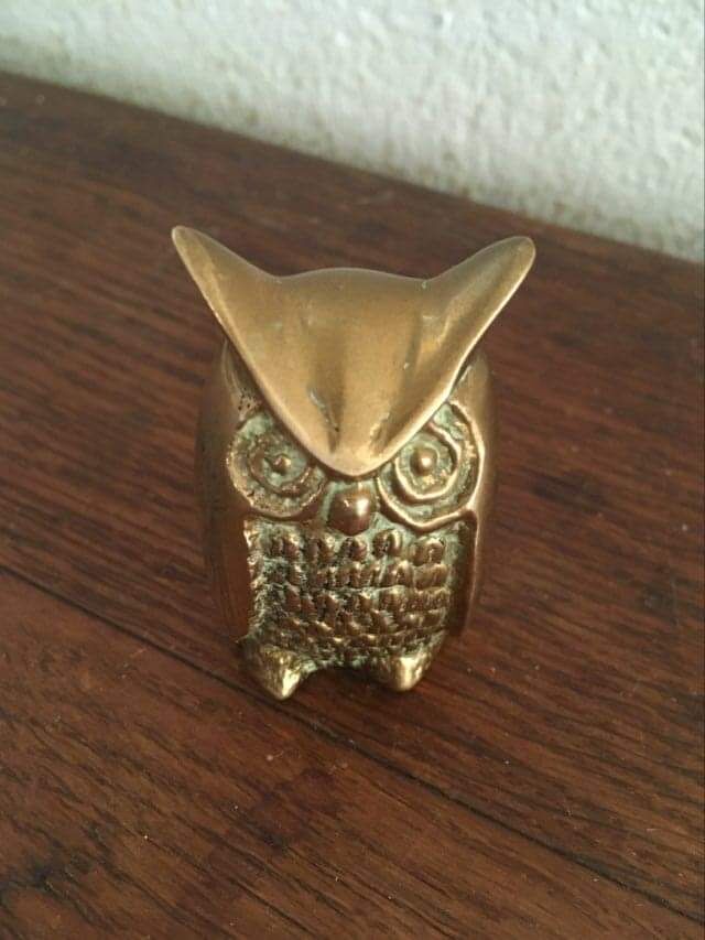 Animals brass gold metal