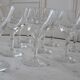 Lot de 10 verres à vin en cristal années 40