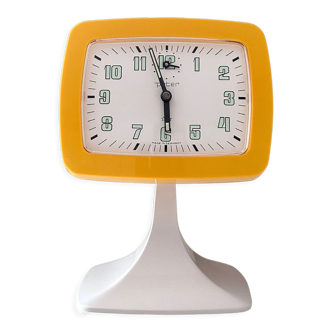 Vintage alarm clock, Peter Germany, NOS, 70's interior