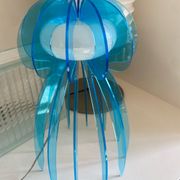 Lampe en plexiglas ou plexi vintage en forme de méduse