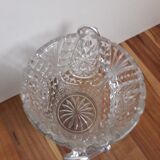 Ice bucket in crystal