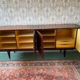Scandinavian Art Deco sideboard in rosewood, 1950