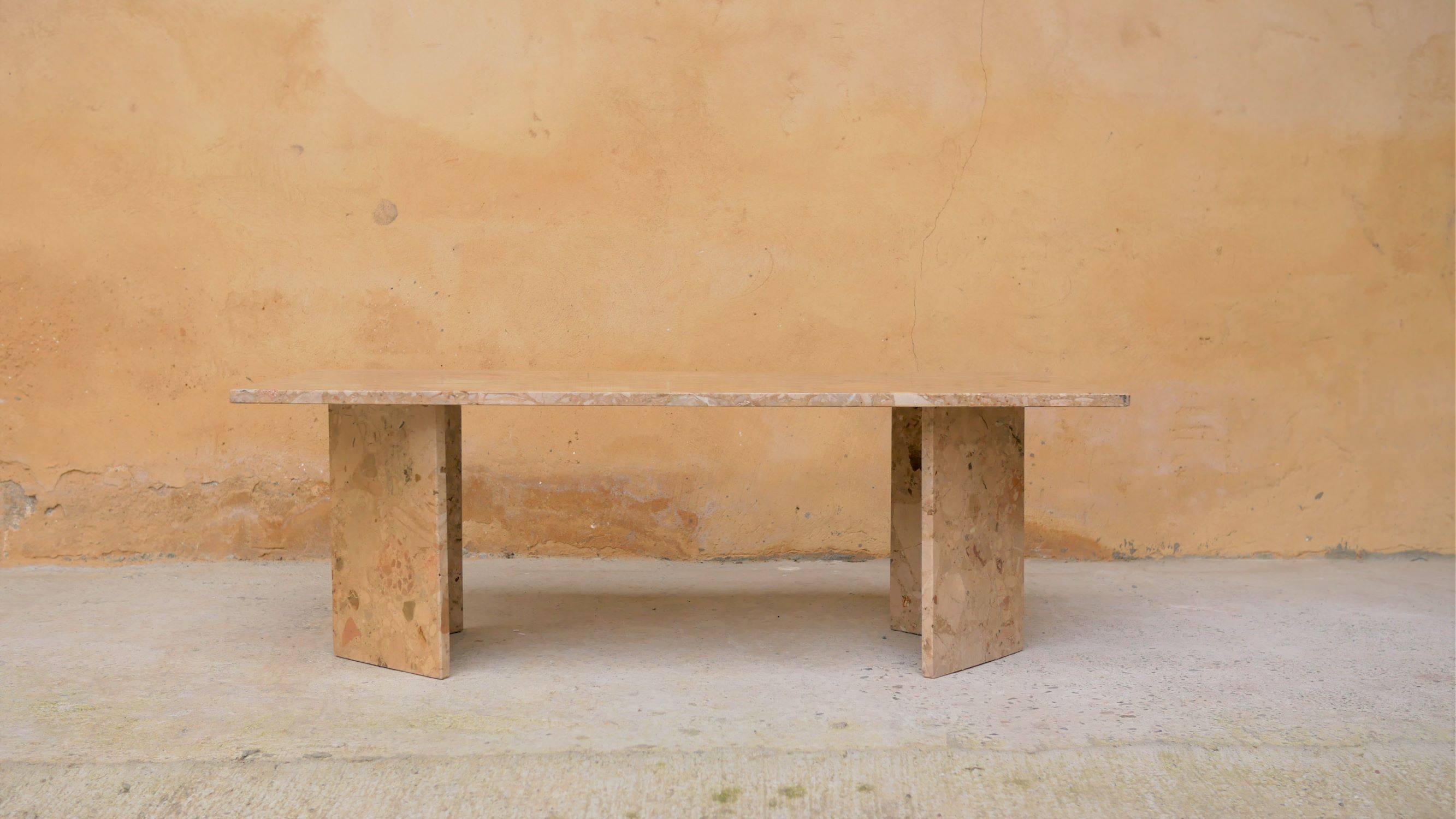 Vintage marble coffee table
