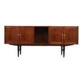 Enfilade en teck, design danois, années 1970, production : Danemark