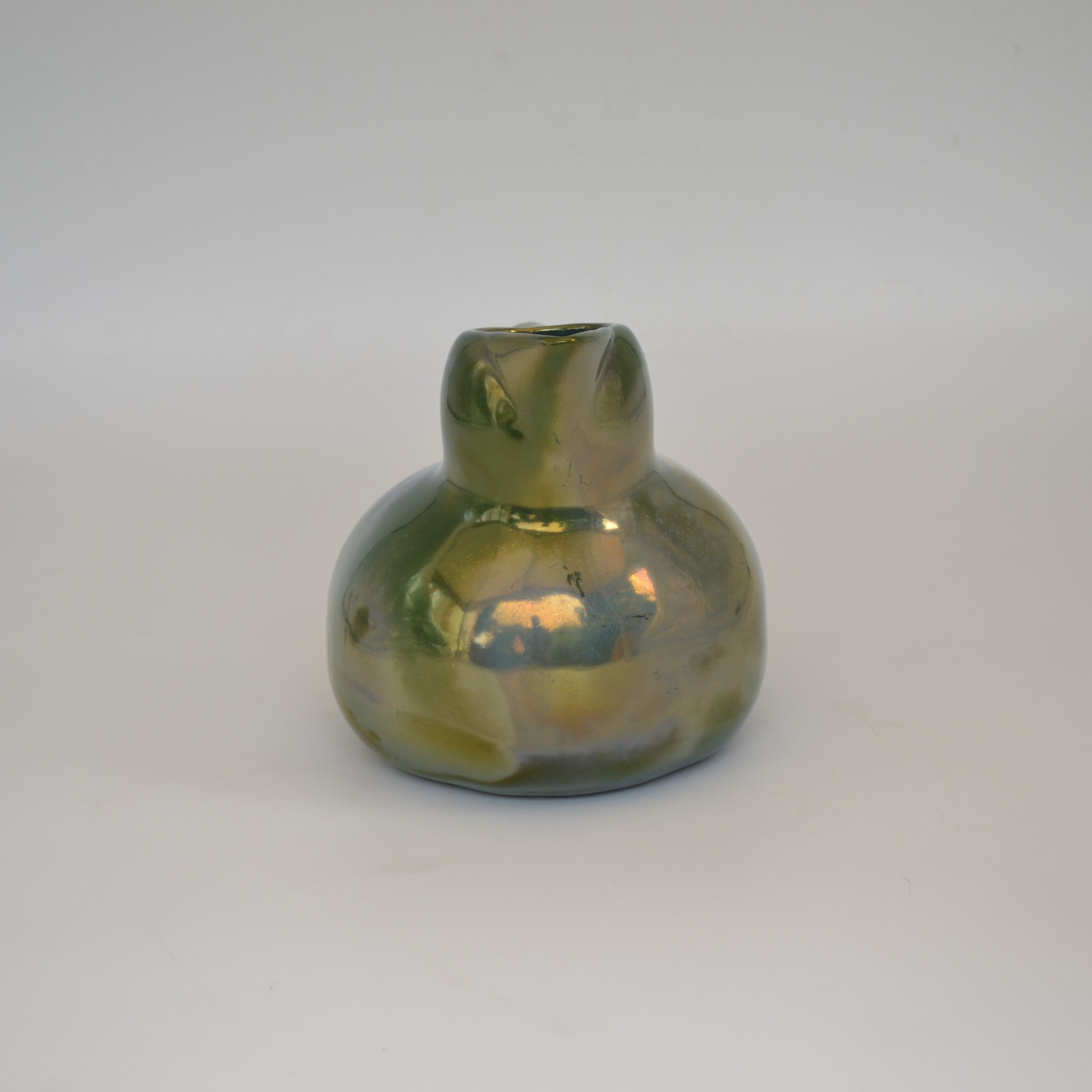 Rambervillers S.A.P.C. flamed sandstone pitcher