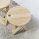 Pair of folding stools designed by Adrian Reed made in the years