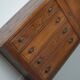 Antique french oak apothecary cabinet, circa 1900