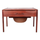 Vintage Danish sewing cabinet, known as "Travailleuse", teak and rattan from the 1960s.