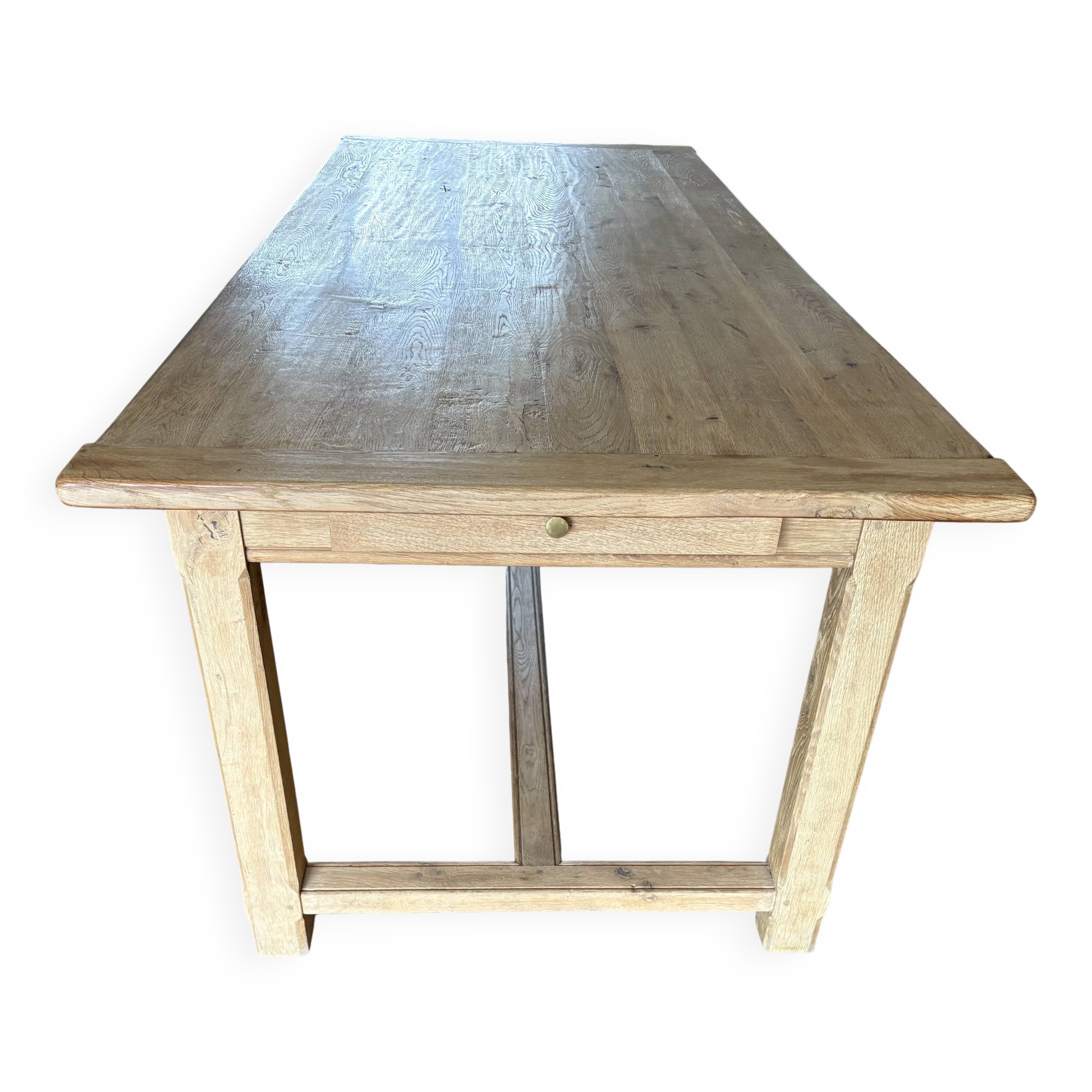 Antique solid oak farmhouse table
