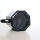Nice black milk pot, Arcoroc, OCTIME series, 1980, vintage French