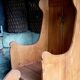 Pair of rustic armchairs