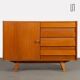 Vintage oak storage by Jiri Jiroutek, model U-458, 1960s