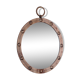 Circular metal porthole mirror, 1950s/60s