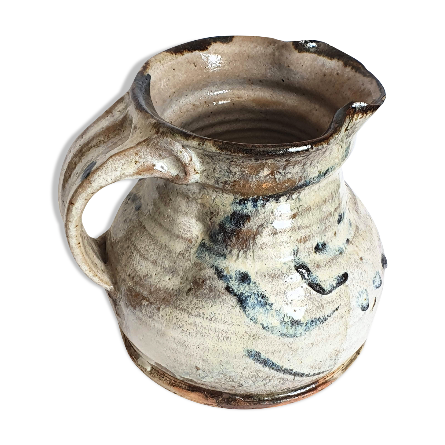 Ceramic pitcher by Anne Kjaersgaard La Borne