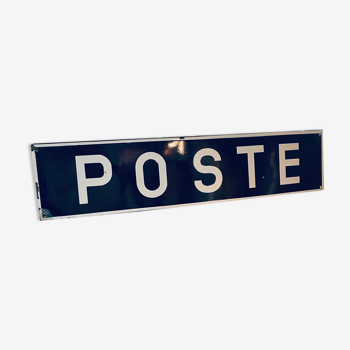 Enamelled plate Post 1940