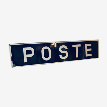 Plaque émaillée Poste 1940