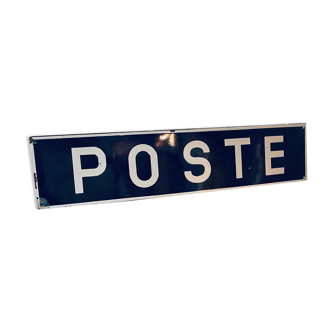 Plaque émaillée Poste 1940