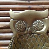 "Owl" trinket bowl in brass