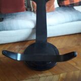 Fauteuil vintage suédois en cuir signé Nelo