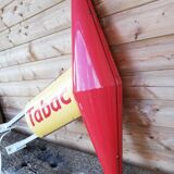 Old tobacco carrot light sign