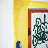 After the storm, original acrylic work on canvas.