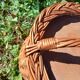 Panier ancien/ porte bouteilles