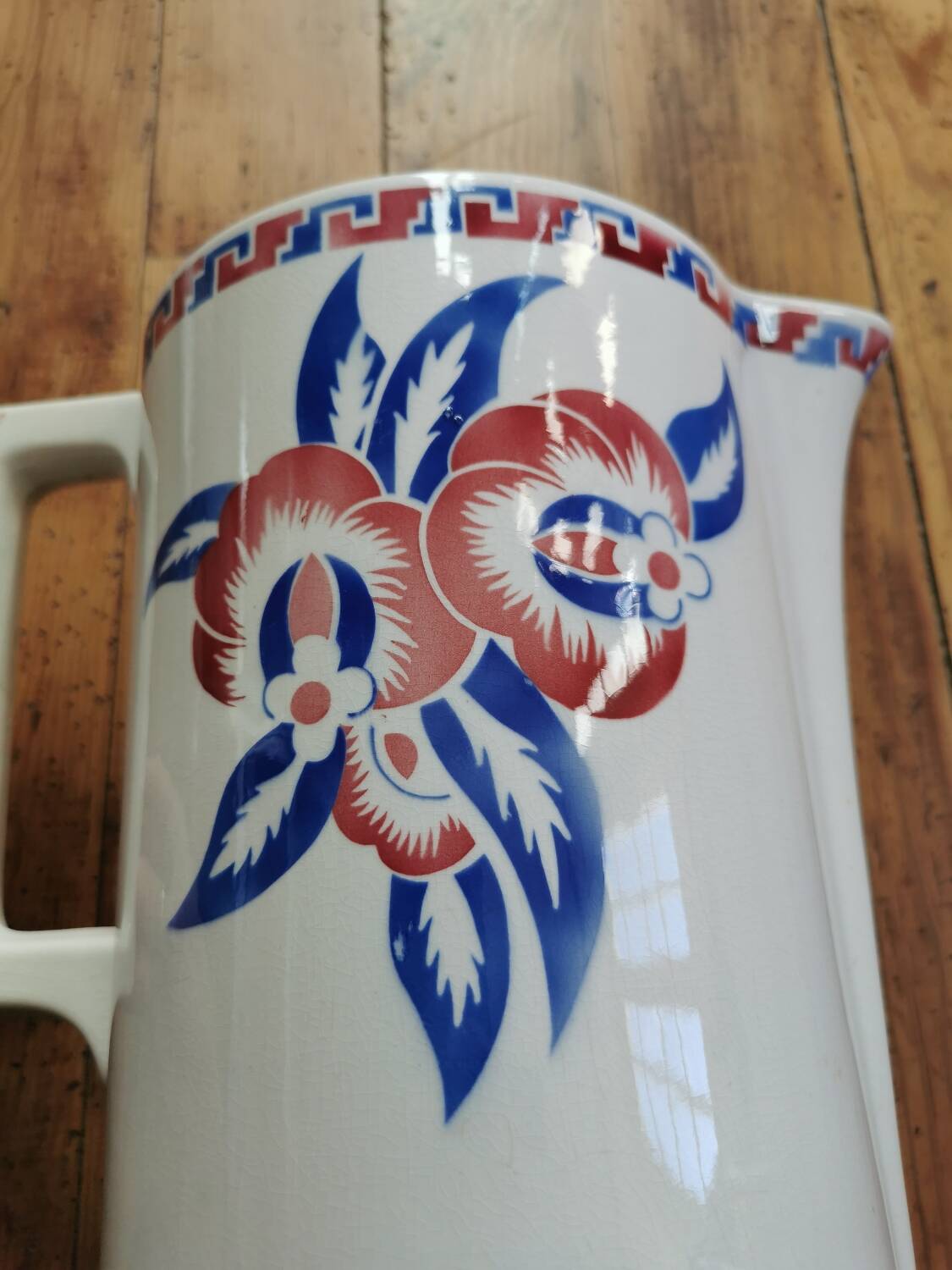 Vintage Digoin jug, Thaïs