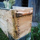 Baignoire bois et zinc