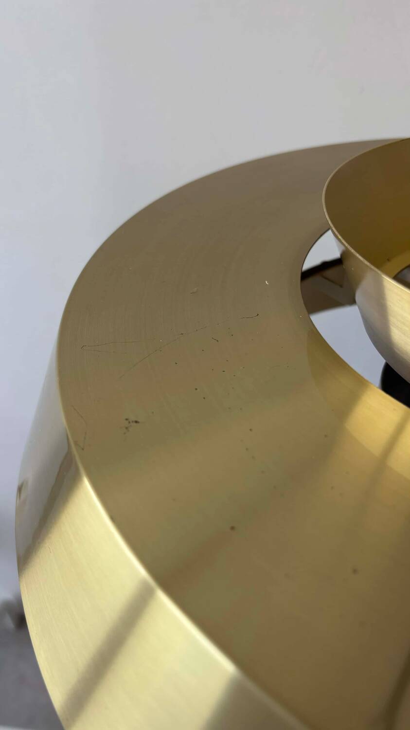 Vintage pendant lamp brass