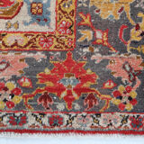 Anatolian handmade vintage rug,122x214cm