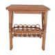 Rattan bedside